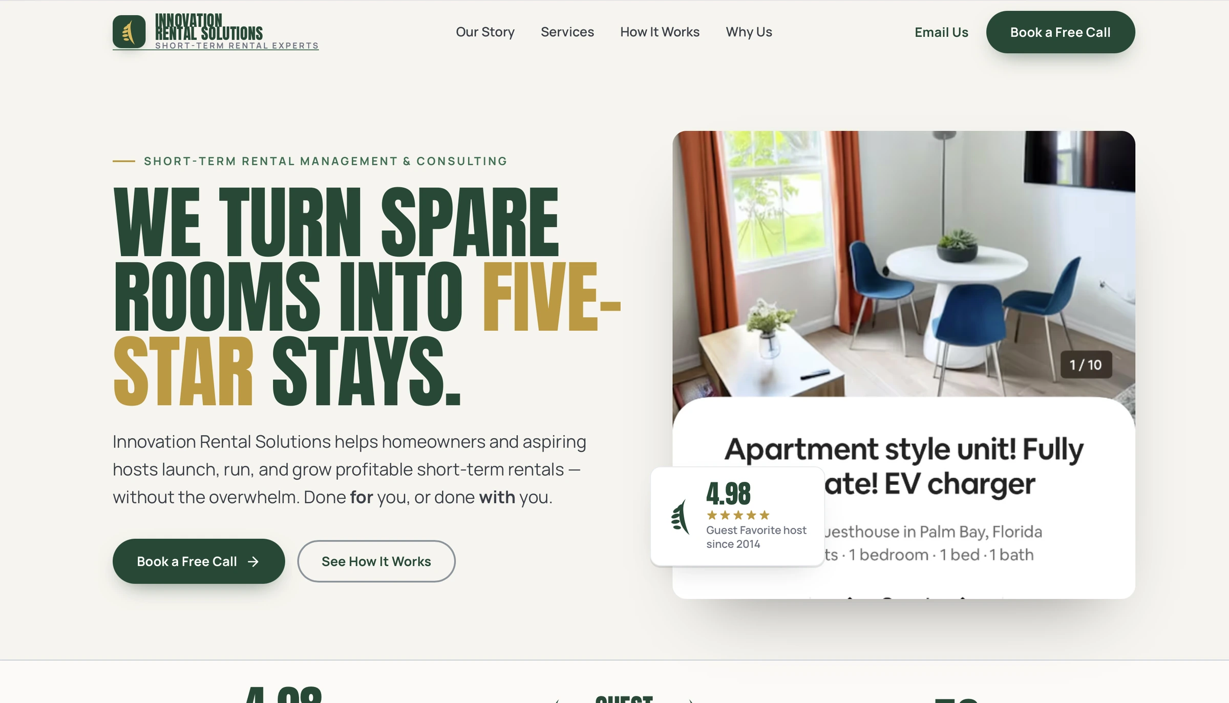 Example of a custom marketing website built by Flow Systems Solution